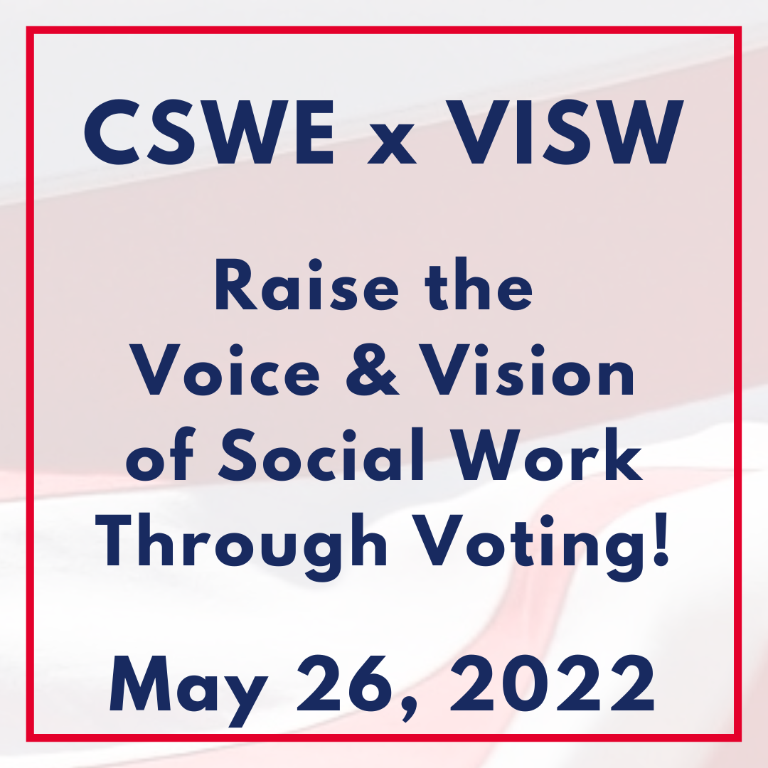Raise the voice and vision of social work through voting webinar recording